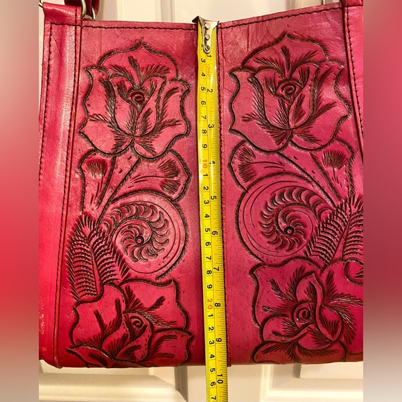 Authentic leather pink purse - Picture 12 of 15